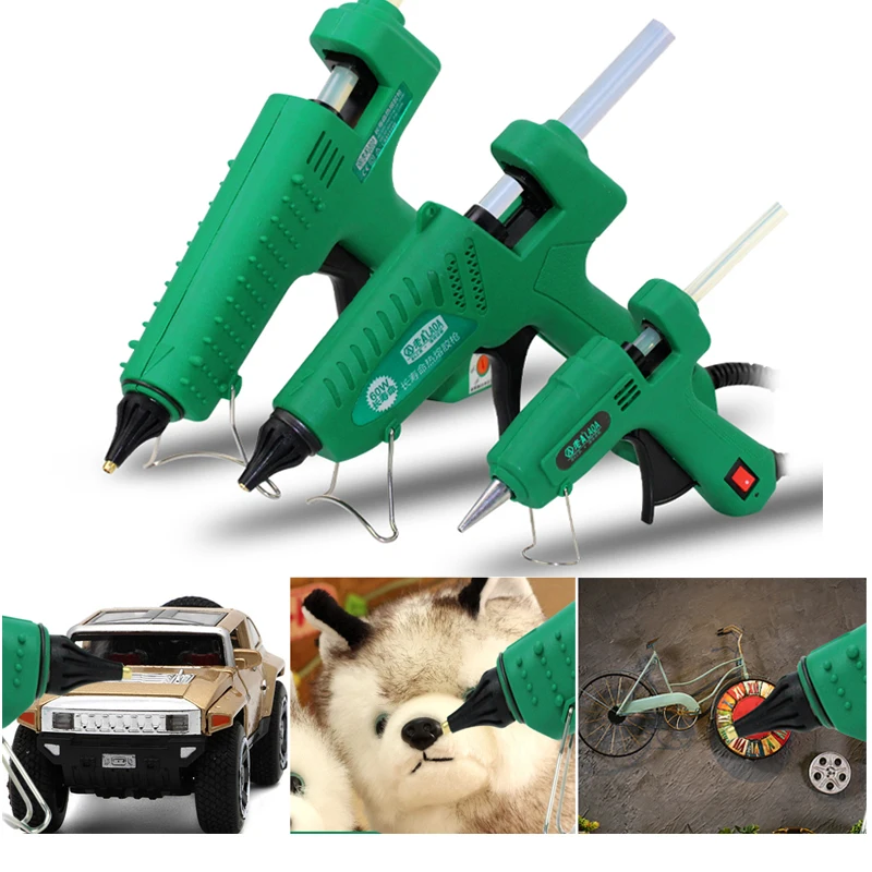 25W/60W/100W Professional Long Life Mini Hot Melt Air Glue Gun For Metal Working Wood Working Stick Paper Hairpin PU Flowers 25W/60W/100W Professional Long Life Mini Hot Melt Air Glue Gun For Metal Working Wood Working Stick Paper Hairpin PU Flowers