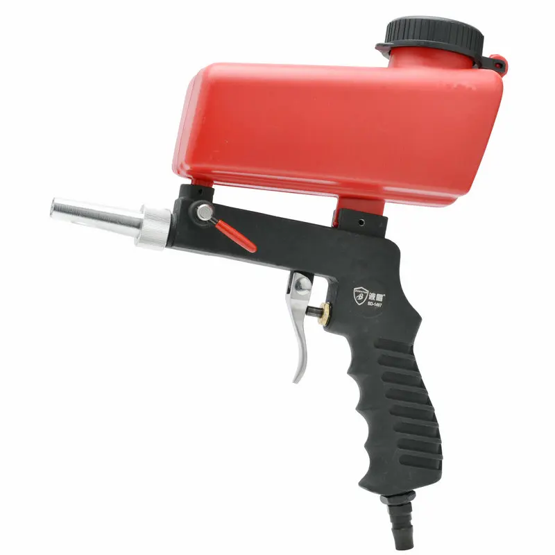 Pneumatic sandblasting gun Pneumatic sandblasting tool Rust proof sand