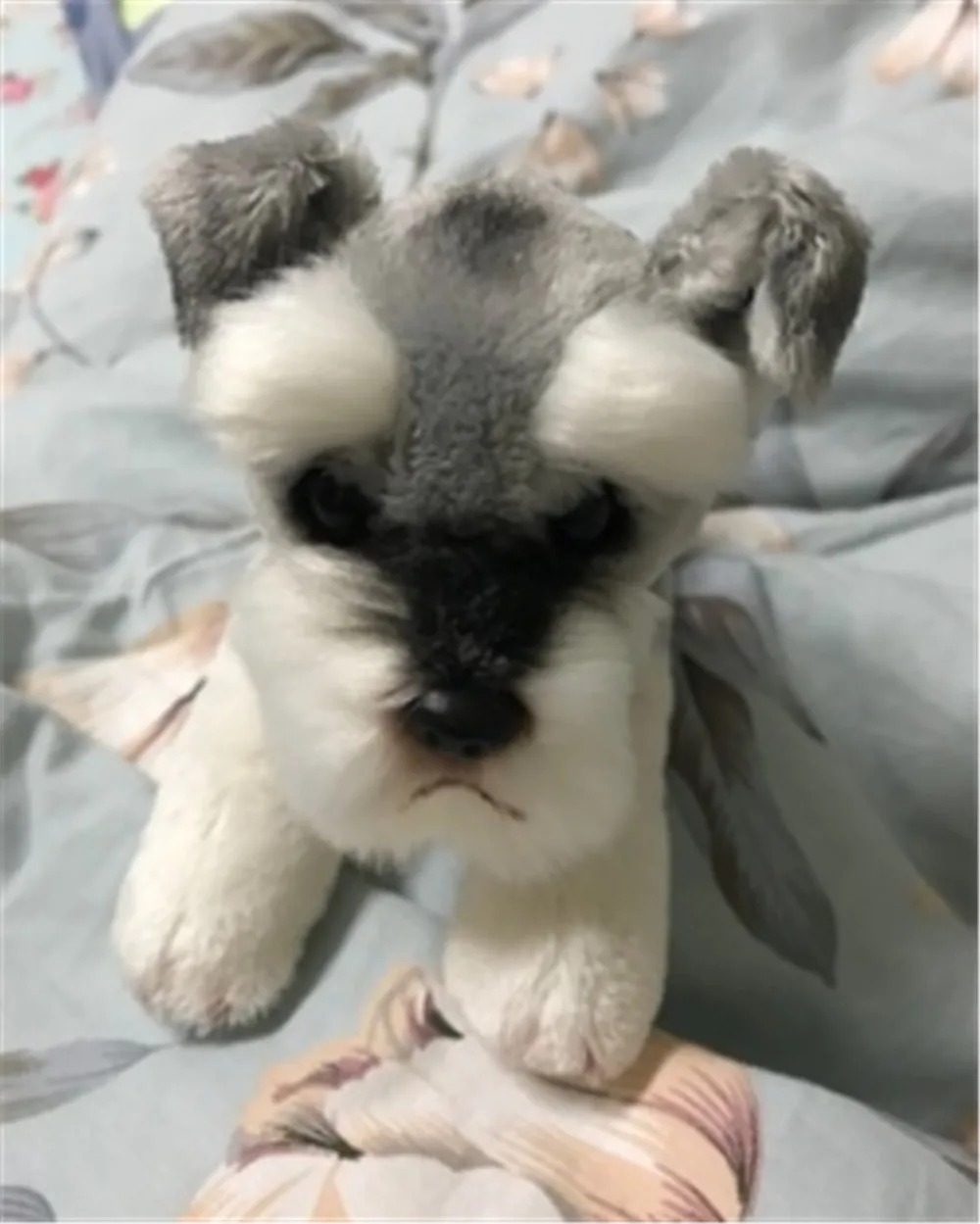 Fancytrader Realistic Simulation Schnauzer Tibetan Mastiff Shepherd Dogs Toys Decoration Doll for Kids2