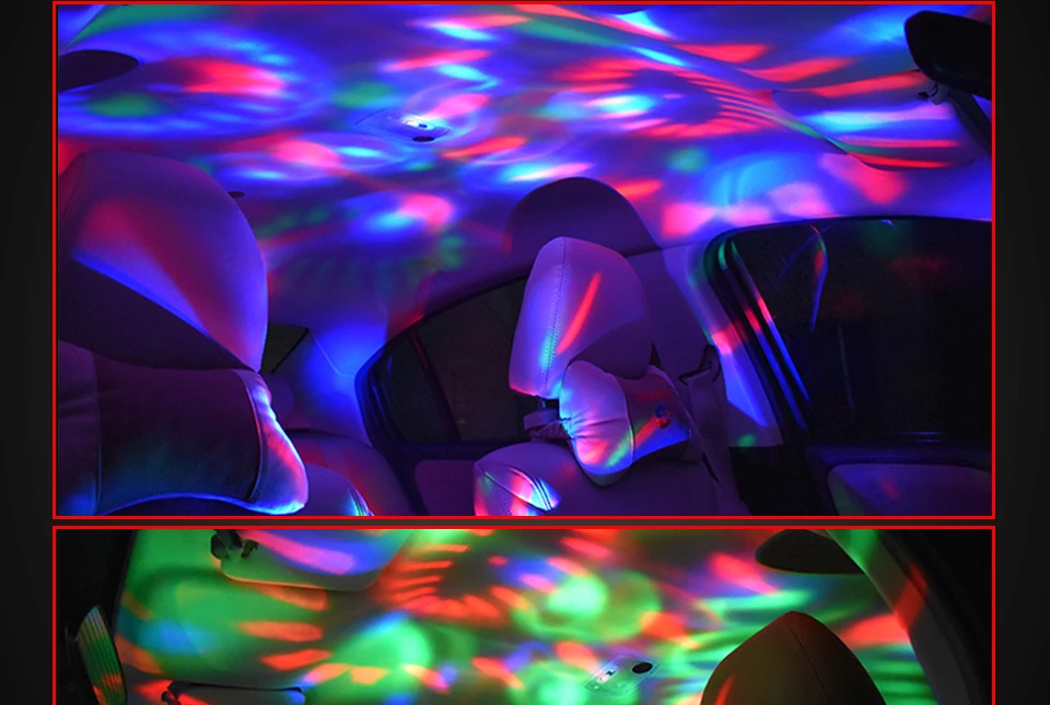 Mini USB led Party Lights Portable Crystal Magic Ball (18)