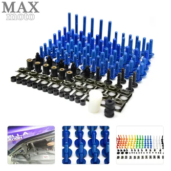 

Universal Motorcycle Aluminium Fairing Bolts Fastener Clips Screw for XJR FJR 1300 1200 FZR 1000 TMAX 530 500 TMAX530 TMAX500