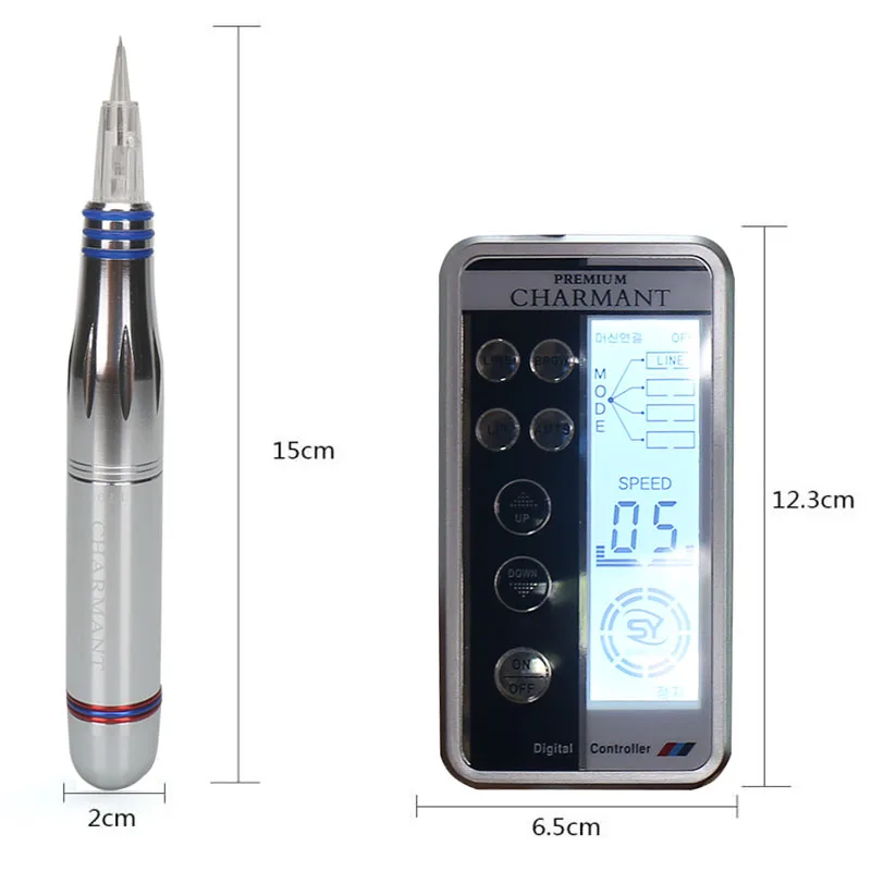 Электрические профессиональные цифровые перманентные ручки для макияжа татуировки машины для брови губы тела косметические наборы для татуировка бровей и губ