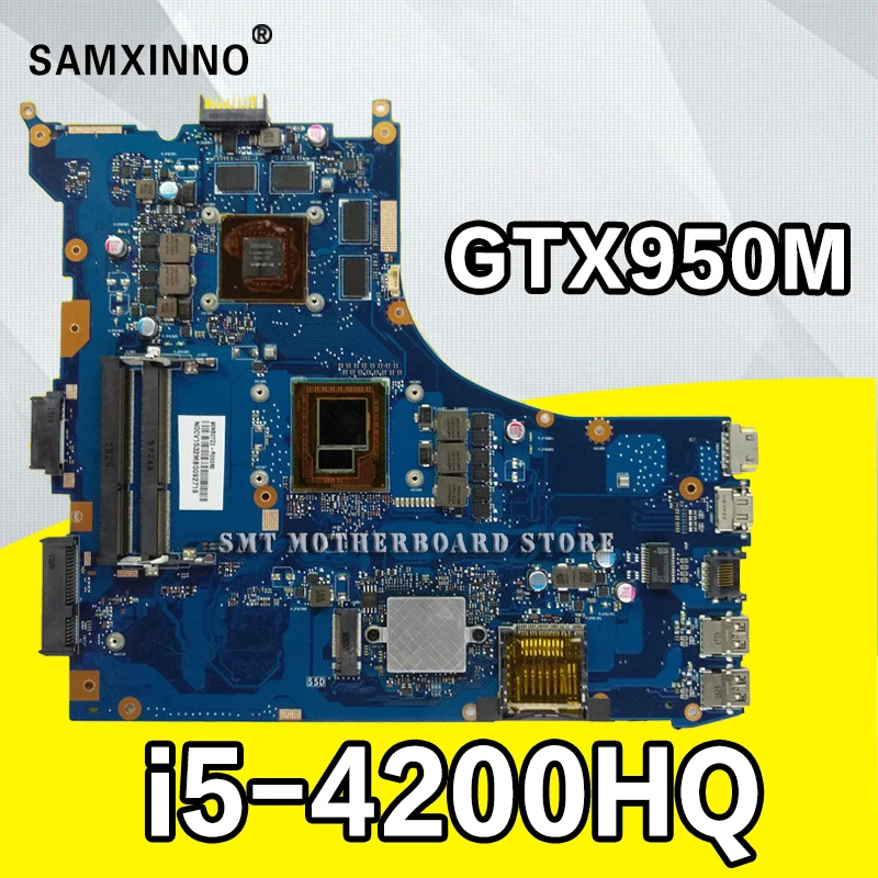 

with GTX950M ROG GL552JX Laptop motherboard for ASUS GL552JX GL552J GL552 GL552JK ZX50J original mainboard motherboard 100% test