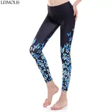 LEIMOLIS, Бабочка, Ловец снов, галактика, винтажный принт, Harajuku, высокая талия, для тренировок, пуш-ап, размера плюс, леггинсы для фитнеса, женские штаны