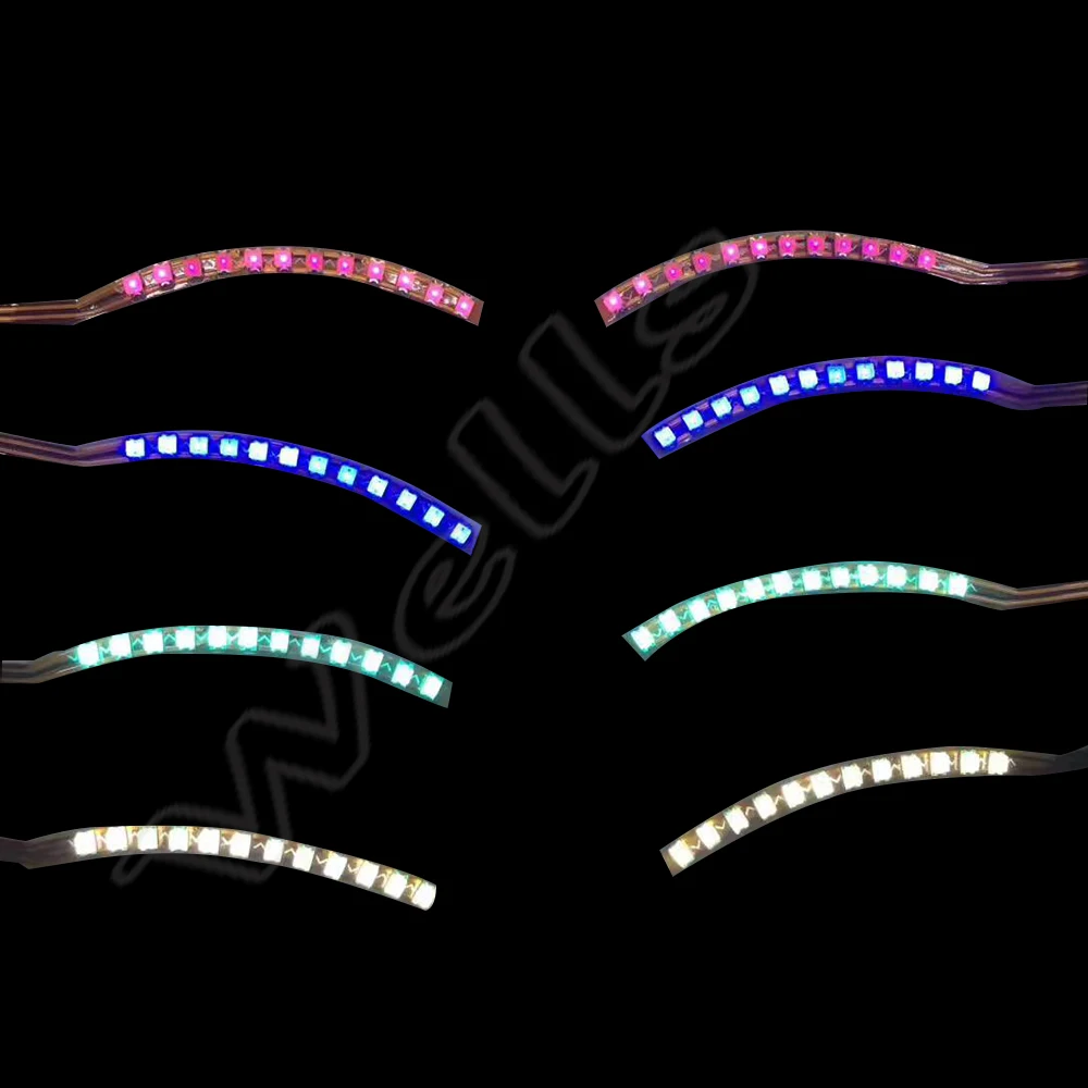 

ws2811 led strip light Surprise! Eye light,Sound control the color, for christmas Holiday