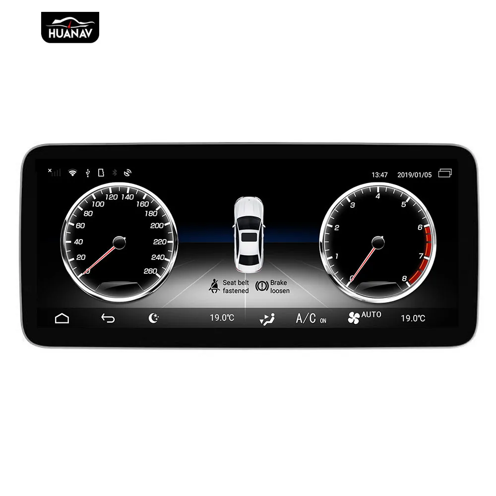 Android 10 25 ''автомобильный DVD плеер GPS навигация для Benz C W205 2015 + телефон с радио