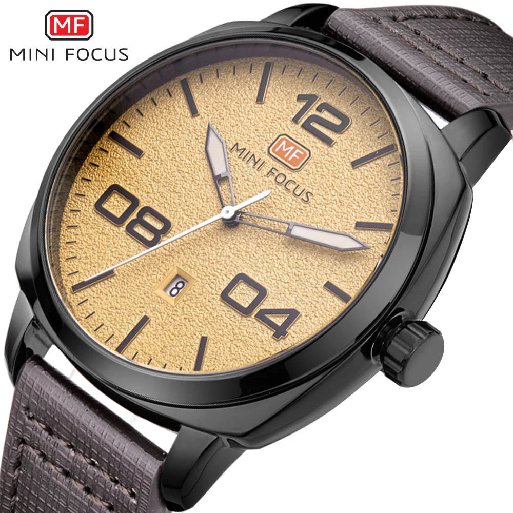 

2018 New Luxury Brand MINIFOCUS Men Army Military Watches Men's Quartz Clock Male Fashion Sports Wrist Watch Relogio Masculino