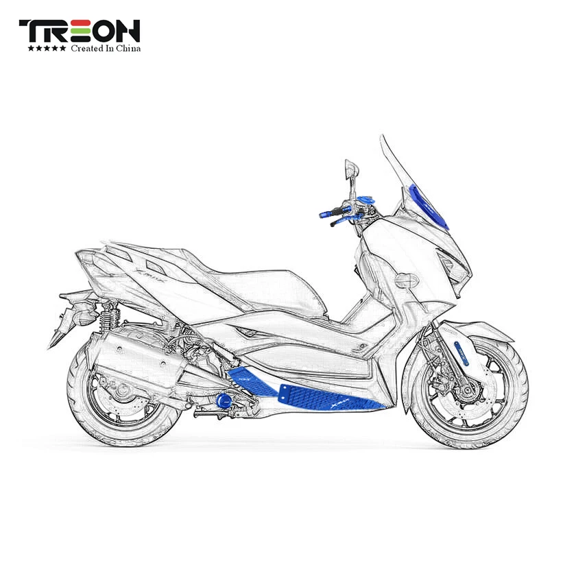 Рычаги тормоза и сцепления для YAMAHA XMAX X MAX 300 2017 2018|Накладки декоративные молдинги|