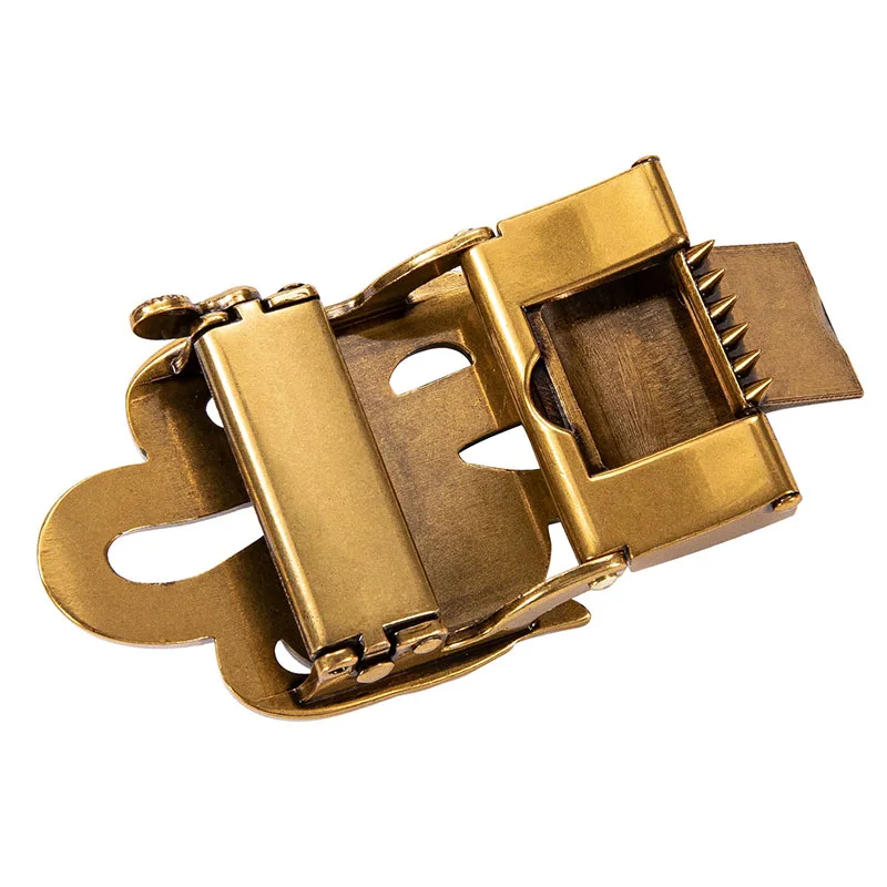 AK-2111 New Fashion Designer Automatic Metal Belt Buckles for Men Animal Fashion Gold Snake Cowboy Belt Buckles for belt 3.5cm