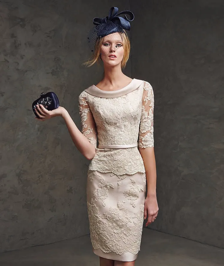 2016-Mother-Of-The-Bride-Dresses-Sheath-Knee-Length-Champagne-Lace-Backless-Short-Wedding-Party-Dresses (4)