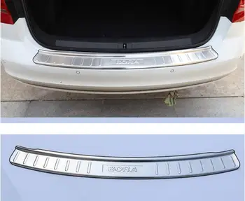 

Modification of Stainless Steel Exterior Decorative Rear Guard Board for Volkswagen 16-18 New Bora Reserve Box