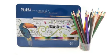 

48 color Non-toxic Professional oily Color Pencils Coloured Drawing Pencil Set Art Supplies for office and drawing using pencil