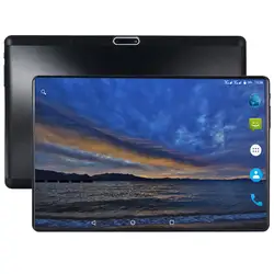 2019 MT6753 10,1 'планшет Android 9,0 8 Core 6 ГБ + 64 Гб rom Двойная камера 5MP планшет с сим-картой ПК Wifi mirco Usb gps bluetooth телефон
