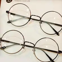 Большие круглые металлические очки, оправа для женщин и мужчин, ретро очки, модный Ультра-светильник, брендовые дизайнерские солнцезащитные очки, круглые очки 8890