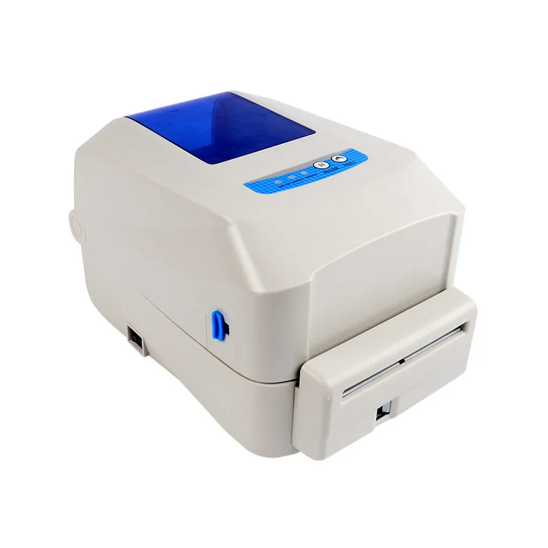 

New label printer with cutter and multi interface high speed transfer barcode printer for garment mark stickers clothing Tags