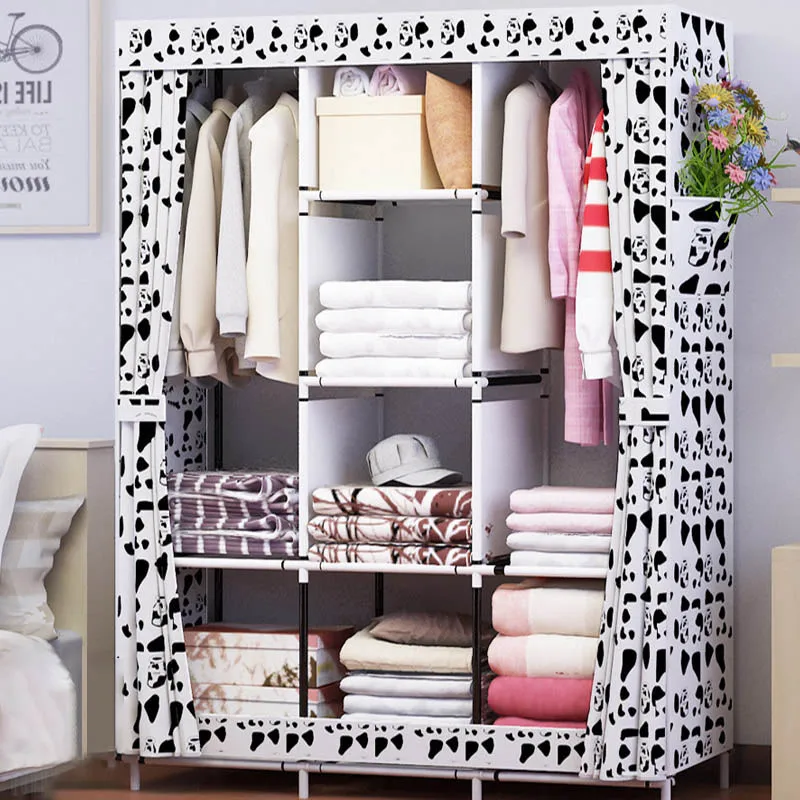 Guarda Roupa Da Familia Oxford Tecido Estrutura De Aco Reforco Em