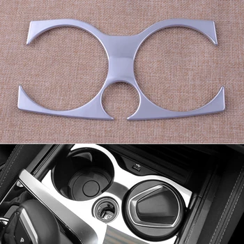 

DWCX ABS Chrome Plated Interior Water Cup Holder Position Panel Cover Trim Fit for BMW 5 Series G30 2017 2018