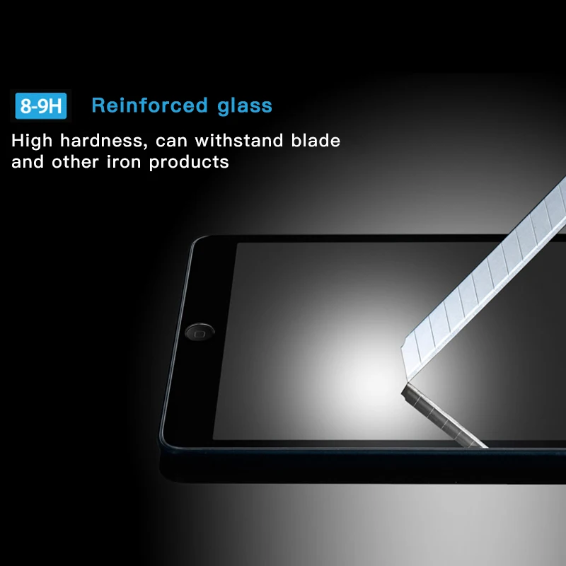 Высокопрозрачное закаленное стекло для iPad Air 2 Mini 2 4 1 3 6 5 Pro 10,5 7,9 9,7 Защитная пленка для экрана для iPad Pro стекло