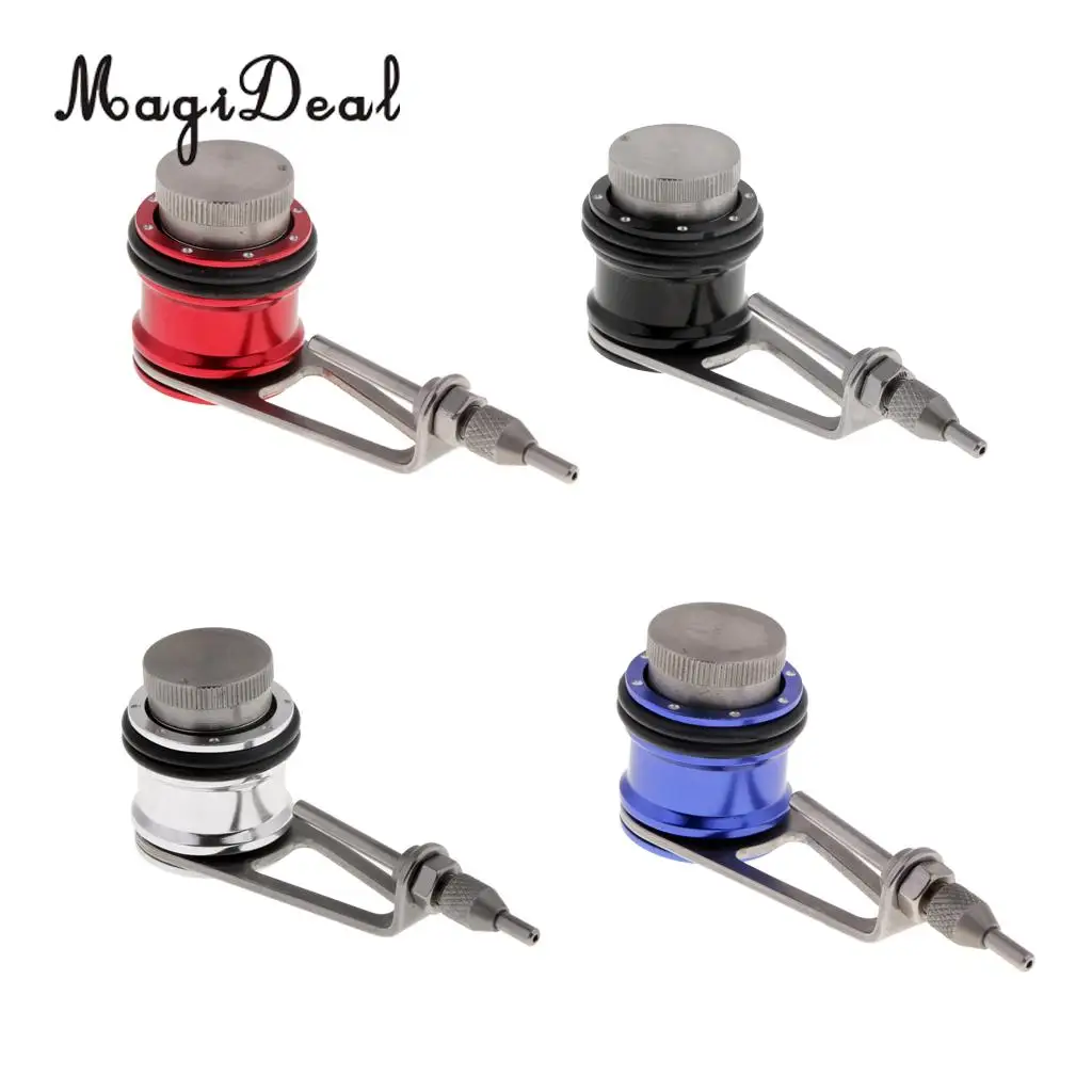 MagiDeal Bobbin Knotter PE Line Leader Line Knot Tying Tool Jigging Knots with quick adjusting disk-drag for making PR serving