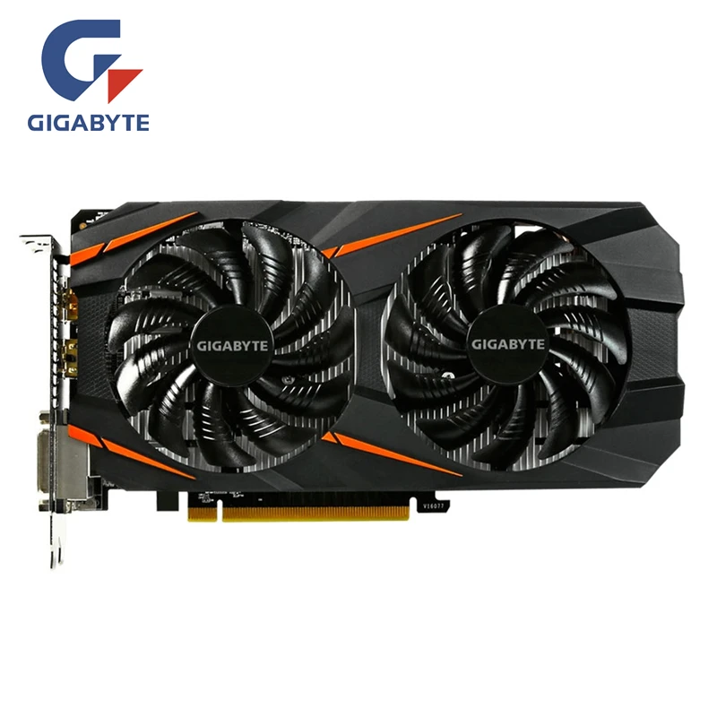 Видеокарта GIGABYTE GTX 1060 оригинальная видеокарта Geforce 3 ГБ для nVIDIA OC GDDR5 192 бита с