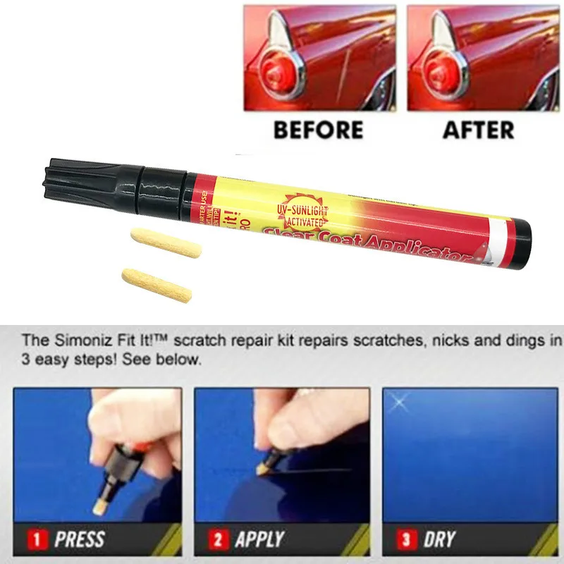 Fix It Pro Clear Car Scratch Repair Remover Pen