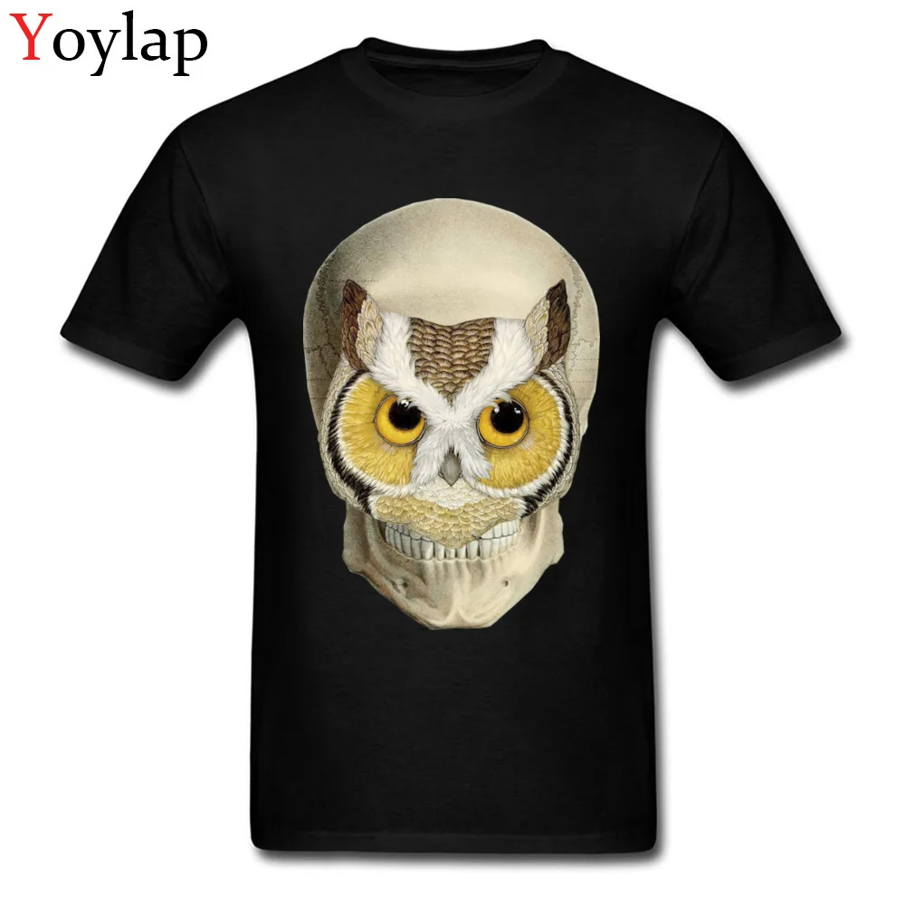 OWL SKULL_black