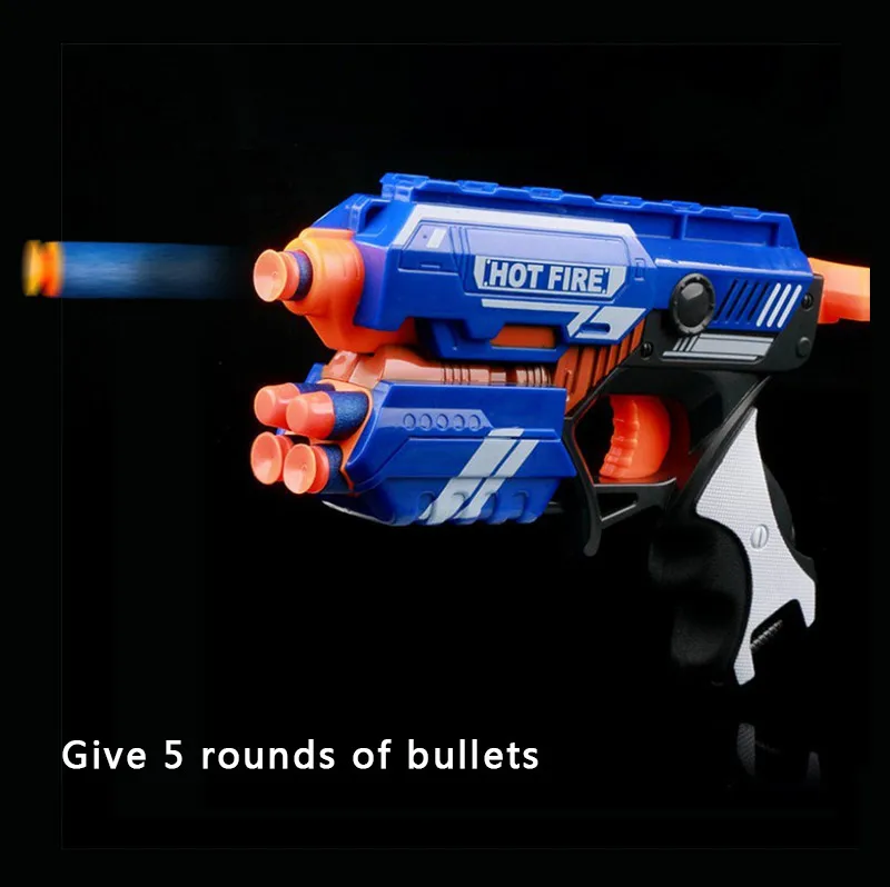 

New Manual Submachine for Nerf Gun Soft Bullets Toy Gun Bullets Suit for Nerf Toy Gun Dart Perfect Suit birthday Gift Toys