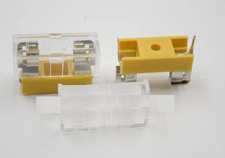 10pcs 5x20mm fuse holders 5X20 insurance tube socket fuse