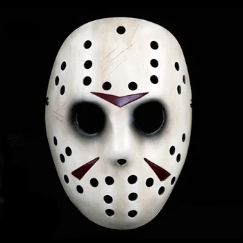 

Halloween Gift Freddy Vs.Jason Movie Theme Cosplay Masquerade Ghoul Scary Ghost Skull Party Home Decoration Resin Mask