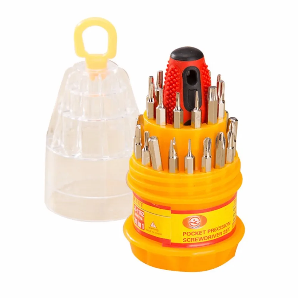 

31-in-1 Screwdriver Set Multifunction Screwdriver Bits for Cell Phone Watch Laptop Repairing Tool Portable Hand Tool