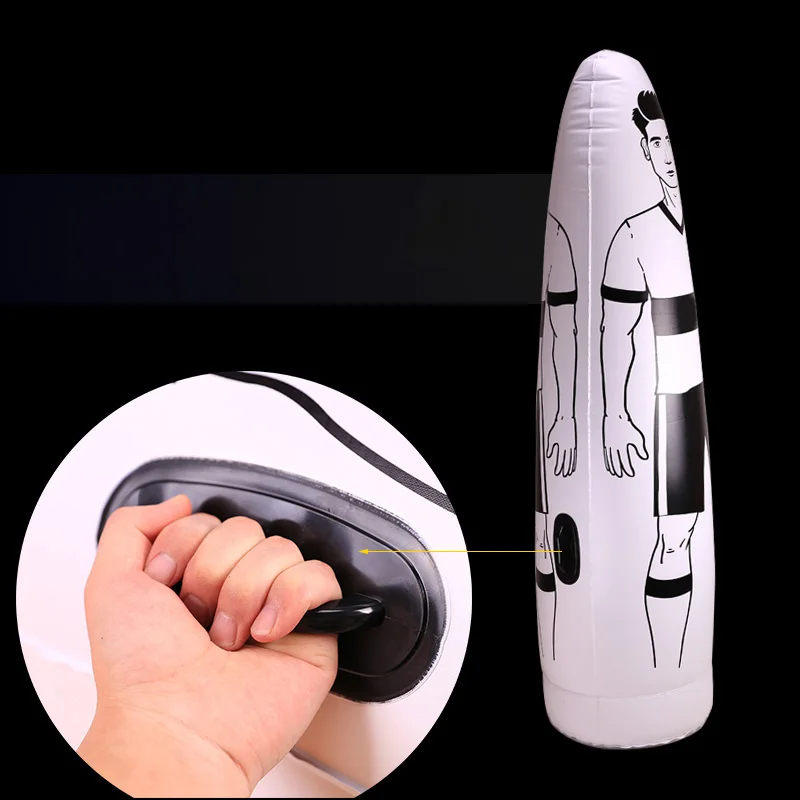 

Hot 1.75m Adult Inflatable Football Training Goal Keeper Tumbler Air Soccer Train Dummy Tool DO2