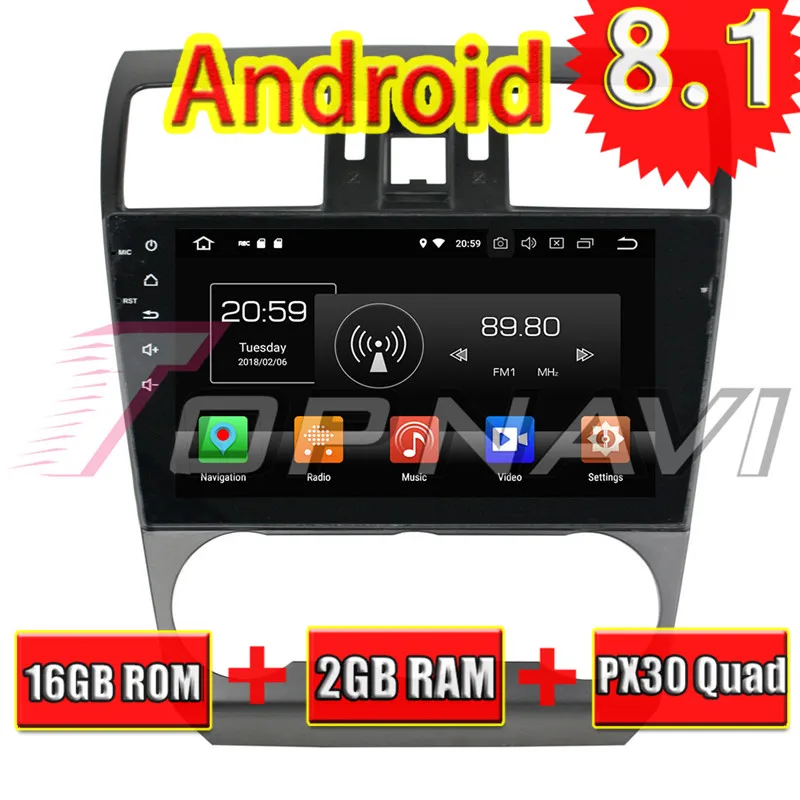 android car For Subaru Forester 2013