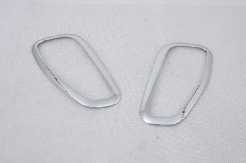 2PCS Chrome Side Marker Light Trim For 2015Up Jeep Renegade