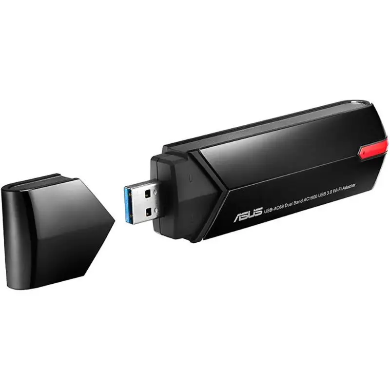 

ASUS USB-AC68 2.4/5GHz Dual Band 1900Mbps USB 3.0 WiFi Adapter Network Card