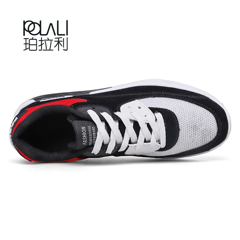 Мужская спортивная обувь для мужчин с воздушной подушкой, удобная дышащая обувь на шнуровке для взрослых, устойчивая обувь для бега, кроссовки, максимальный размер 39-47