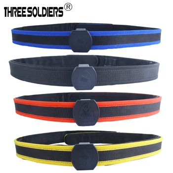 

THREE SOLDIERS Tactical IPSC Belt Adjustable Tactical Equipment Combat Waist Shooting Belt for Outdoor Sports