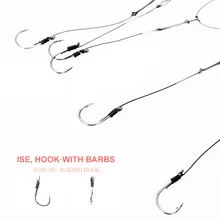 25 шт./лот, рыболовный крючок, размер 3#-13#, нержавеющая сталь, Вертлюг, Морская рыбалка, стальная проволока, рыболовные крючки, снасти, инструмент, Pesca