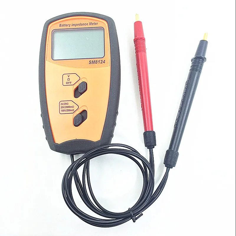 

New High Quality Battery Resistance Voltmeter Internal Impedance Meter SM8124 High Precision Battery Meter Internal Instrument