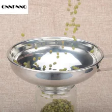 ONNPNNQ 1x Home Wide Funnel Large Caliber Filter Food Kitchen Supplies Stainless Steel