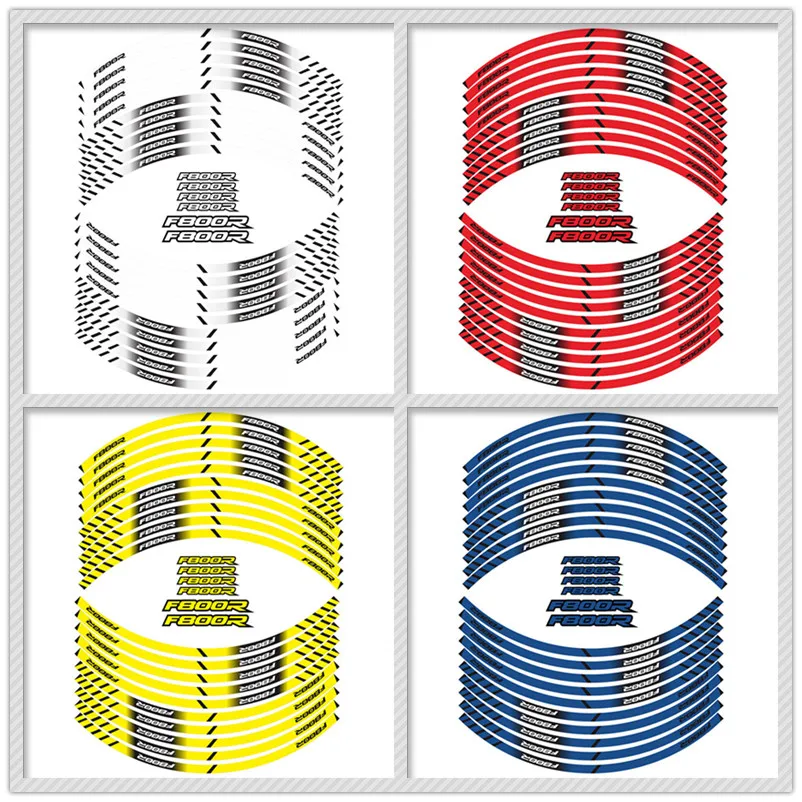Украшение шин мотоцикла Наклейка внутренний обод отражающие наклейки для BMW F800R