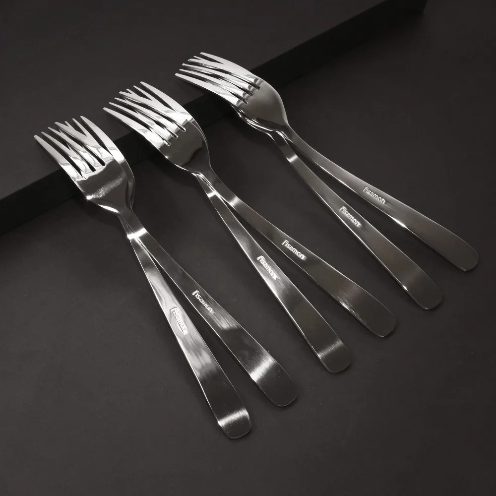 Fissman 24 комплект столовых приборов нож для стейка вилка из нержавеющей стали западный стиль семейная столовая посуда наборы посуды 3199