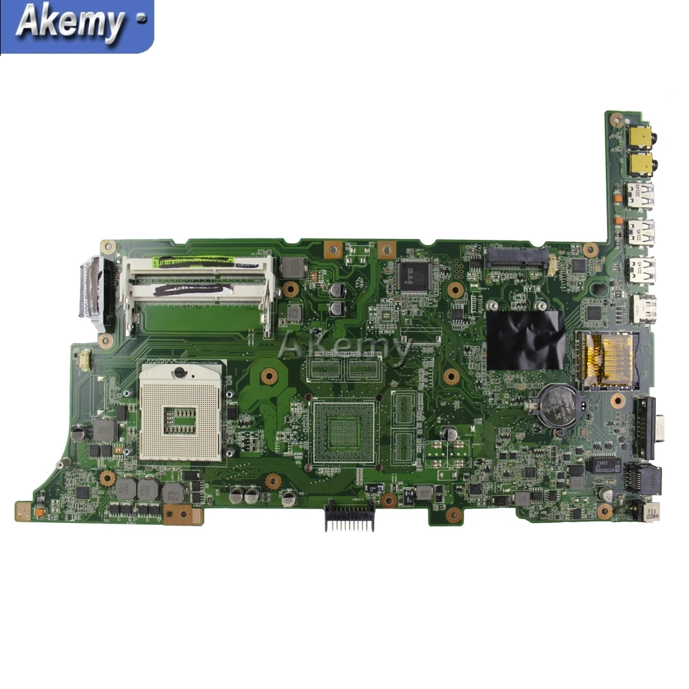 Akemy K73E/K73SD материнская плата для ноутбука Asus K73E K73SD K73S K73SV K73SJ P73E тест оригинальная