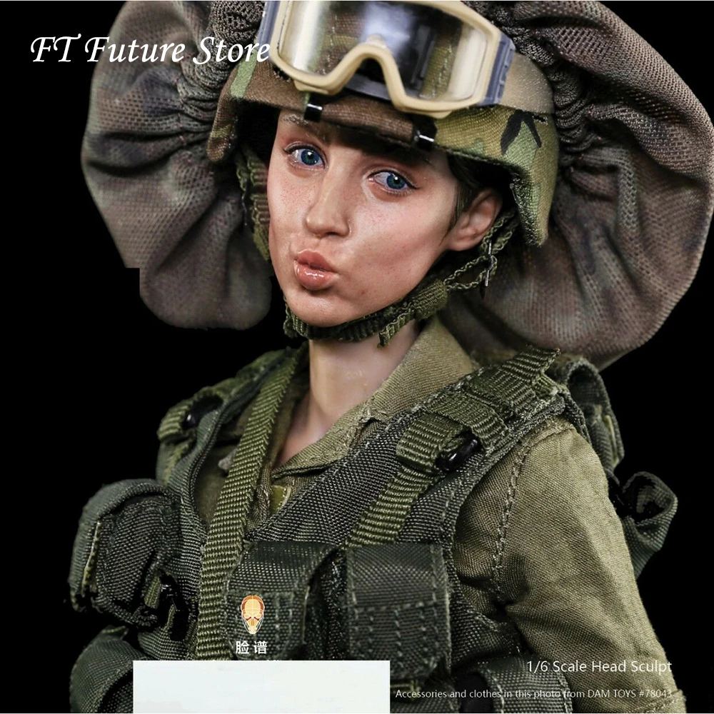 Коллекционная FP H 003 1/6 Facepool Рисунок Женский манекен головы лепить резные с