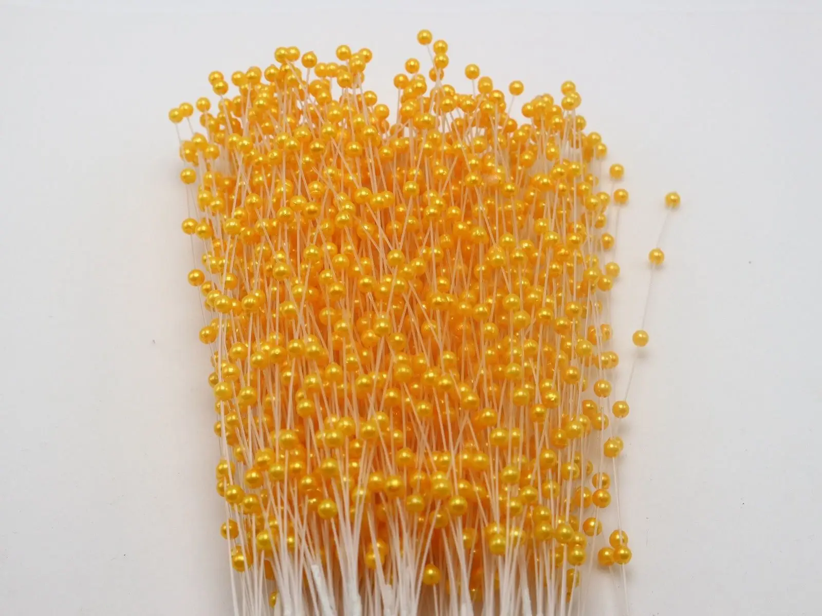 20 Bunch Pearl Flower Stem Beads Garland Sprays Bridal Bouquet Wedding Party wedding bouquets