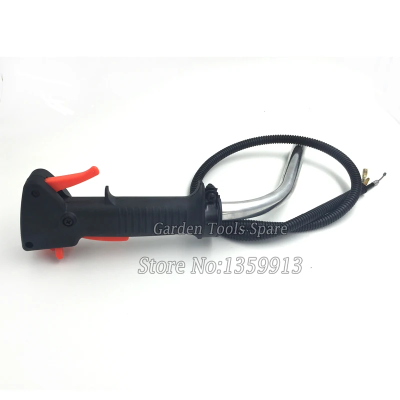 

Right Switch throttle Handle with Pipe For 26cc 33cc 43cc 47cc 52cc Brush Cutter