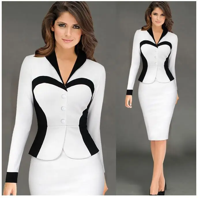 Formal Dress Suits Ladies Office Wear 