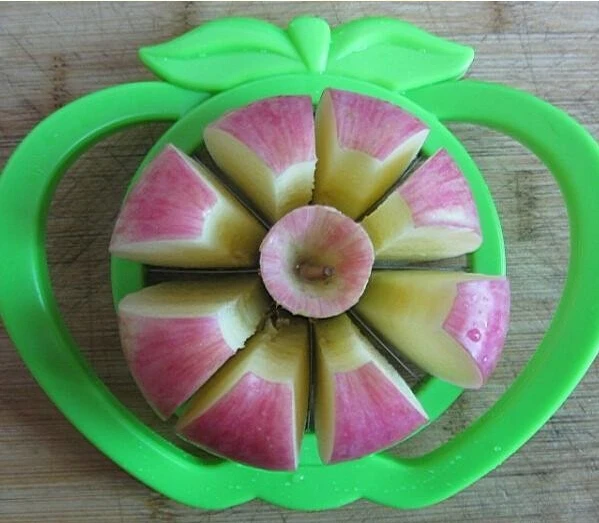 Corer Удобная ломтерезка нож для фруктов устройство для резки яблок из нержавеющей стали Фруктовые слайсеры