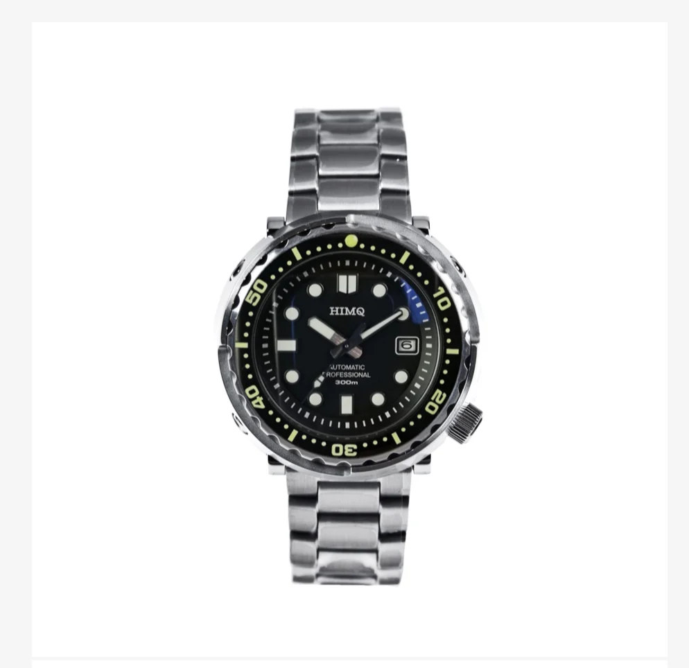 

Sharkey Japan 62MAS Diver Automatic Wristwatch MarineMaster Man Mineral SS band