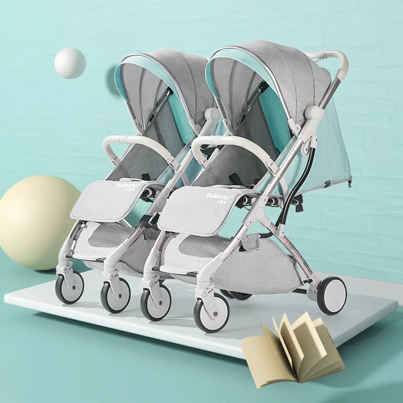  TIANRUIStroller for twins baby stroller ombrelle poussette folding portable trolley baby stroller u