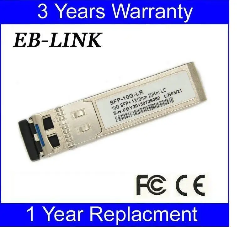 

New AT-SP10LR Allied Compatible Singlemode Duplex 10G 10km SFP+ LR Transceiver module